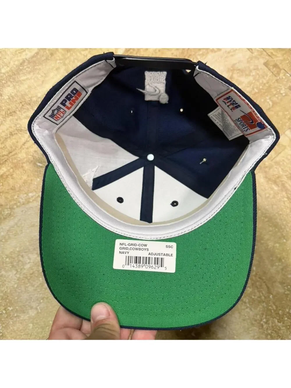 Vintage Dallas Cowboys Sports Specialties Grid Snapback  NWT